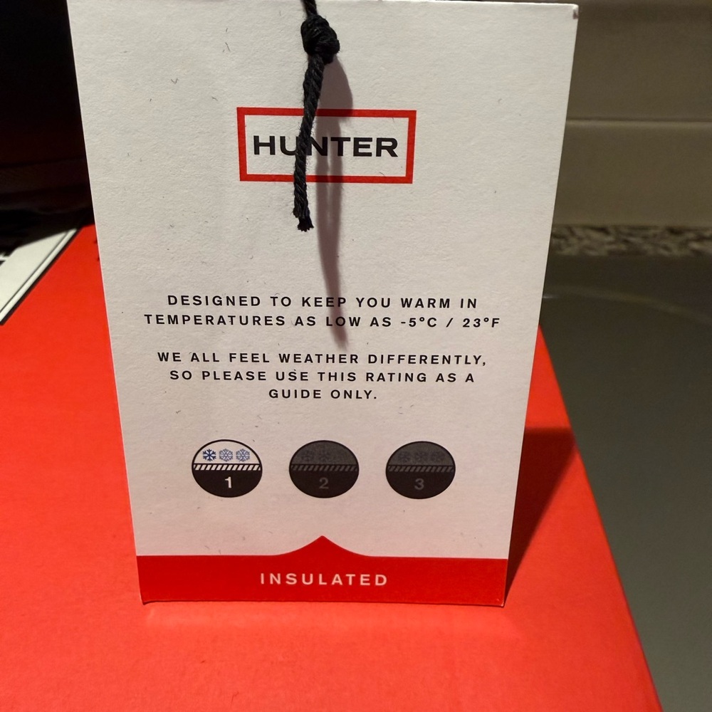 Hunter Black Rain Boots - Picture 3 of 4